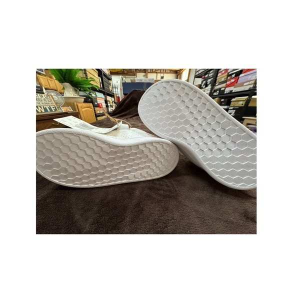 Adidas Kids Moana White Floral Sneakers size 9K - Picture 9 of 11